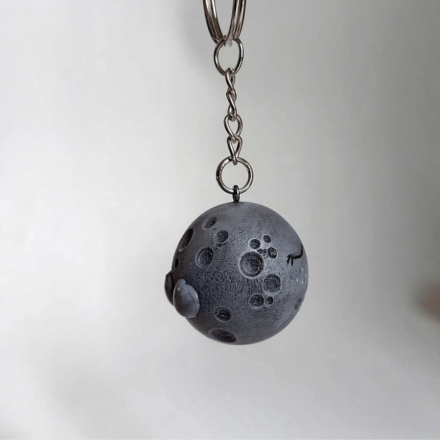 Porte clés lune