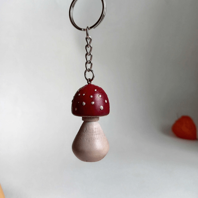 Porte clés amanite tue-mouche