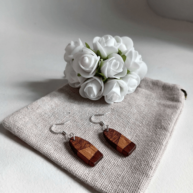 Boucles d'oreilles multicolores