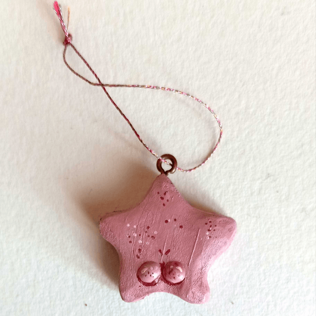 Petite étoile rose