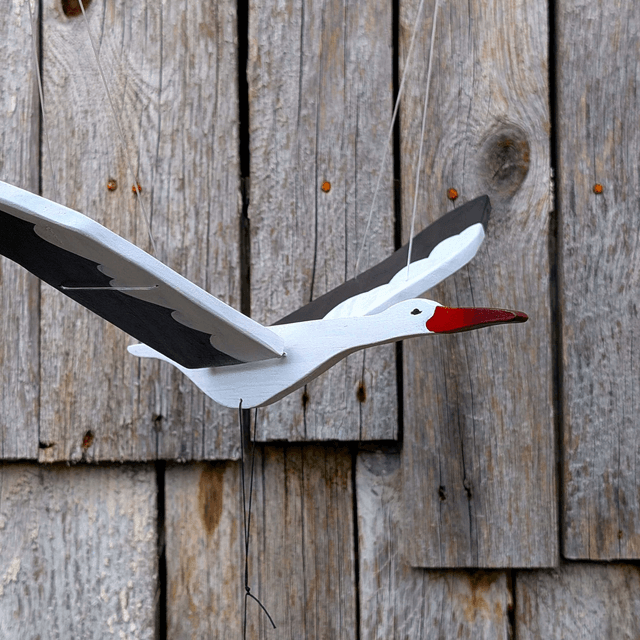 Mobile cigogne