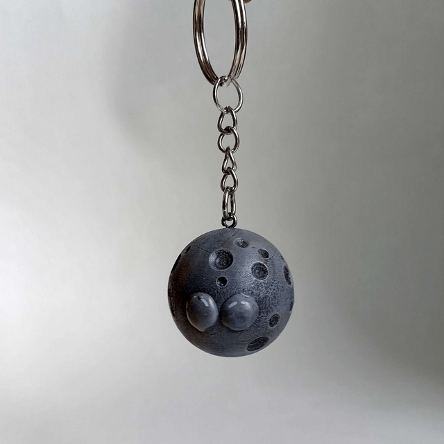 Porte clés lune