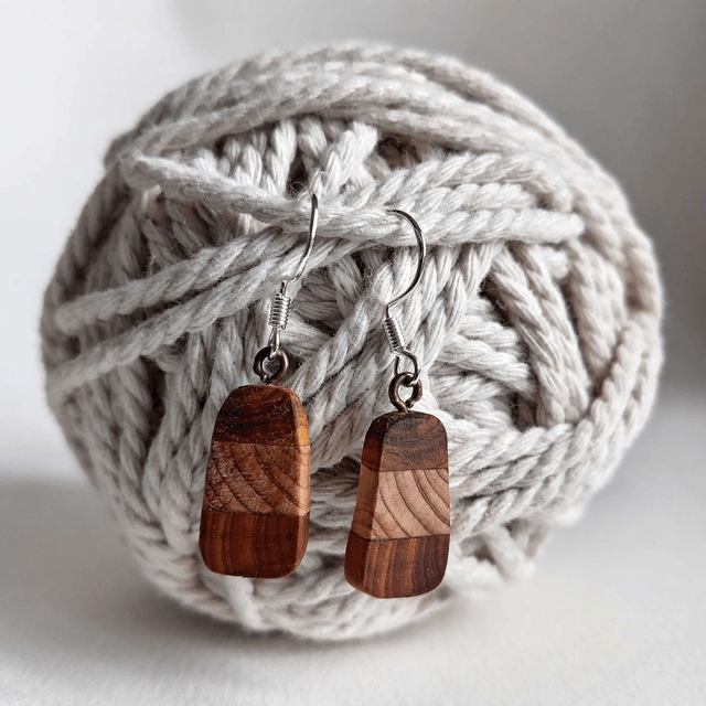 Boucles d'oreilles multicolores