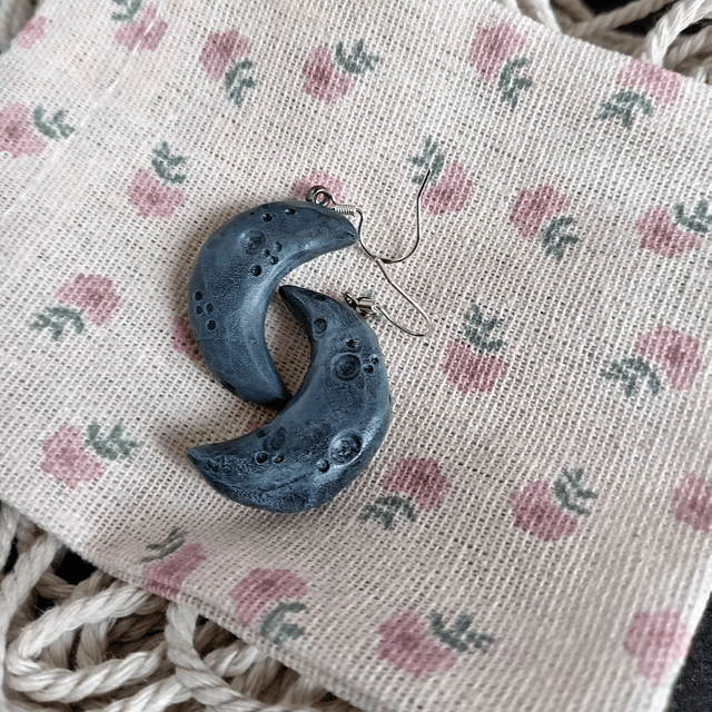 Boucles d'oreilles lunes