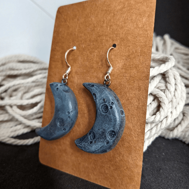 Boucles d'oreilles lunes