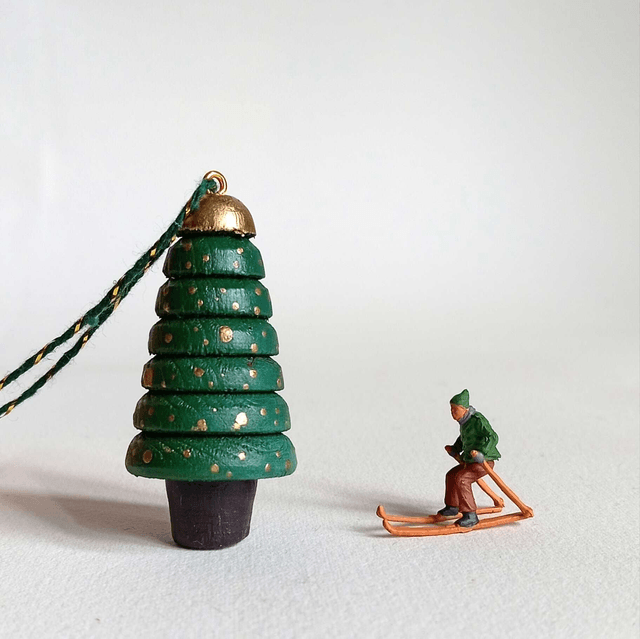 Sapin à pois