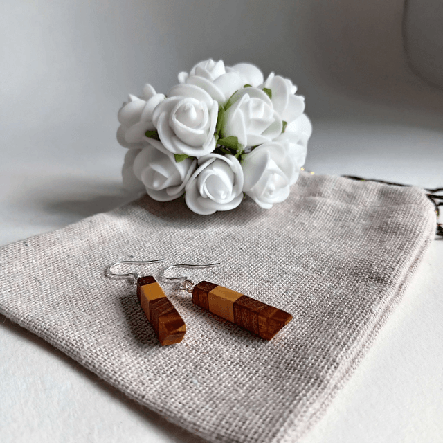 Boucles d'oreilles multicolores