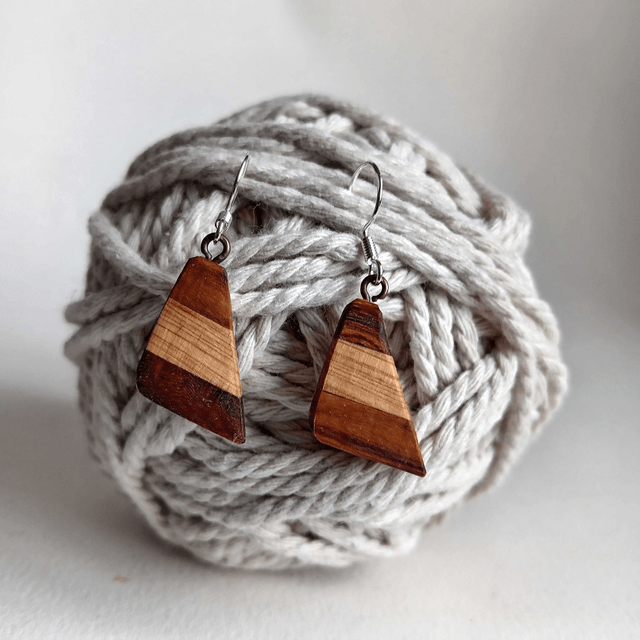 Boucles d'oreilles multicolores