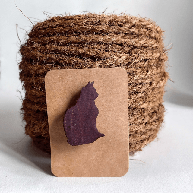 Broche chat