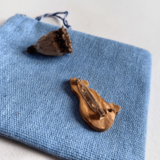 Broche chat