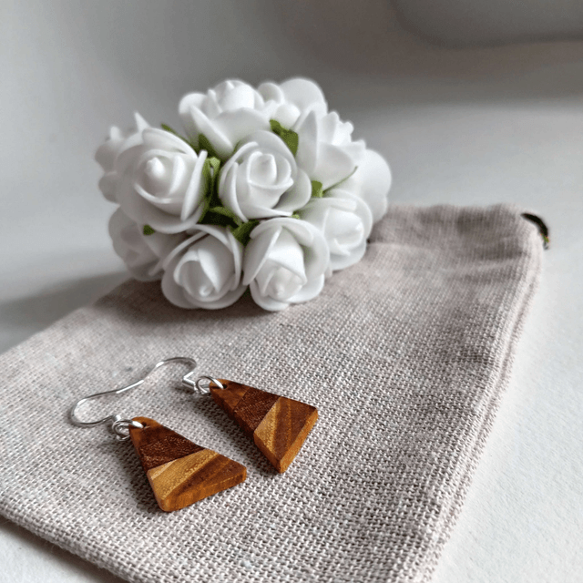 Boucles d'oreilles multicolores