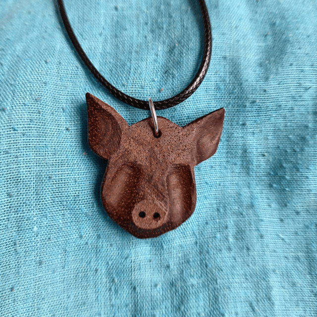 Pendentif cochon