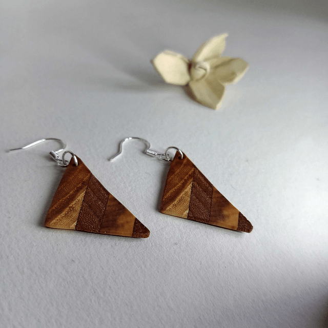 Boucles d'oreilles multicolores