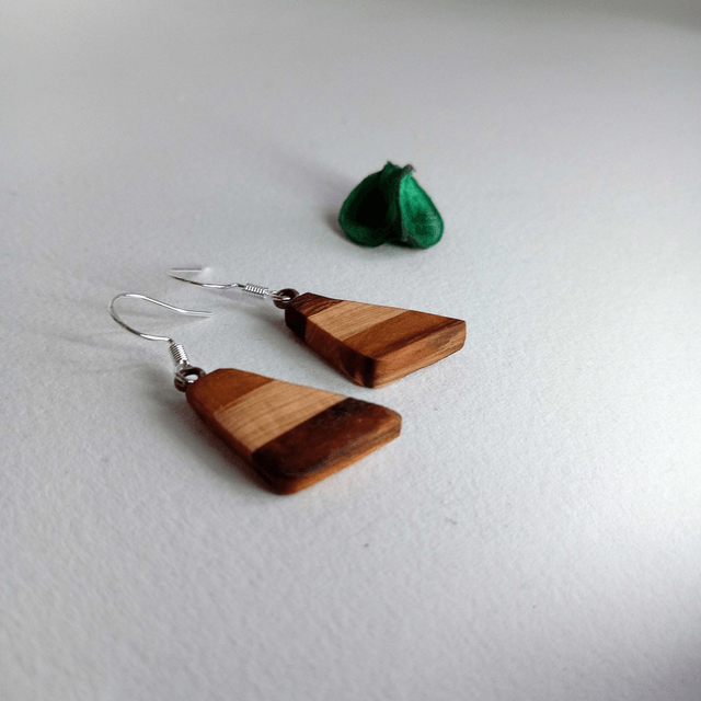 Boucles d'oreilles multicolores