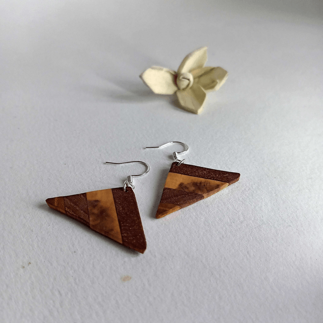Boucles d'oreilles multicolores