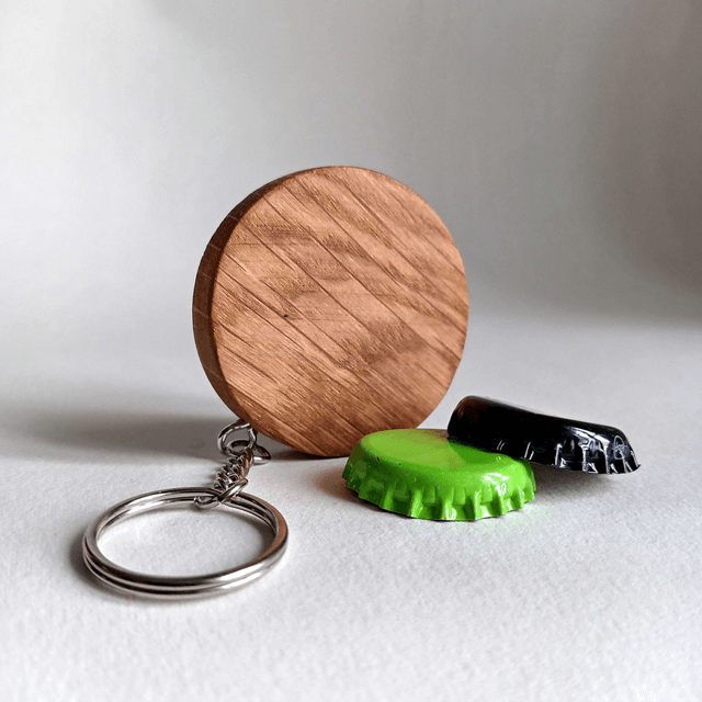 Décapsuleur porte clés rond