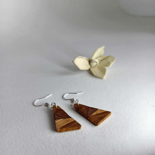 Boucles d'oreilles multicolores
