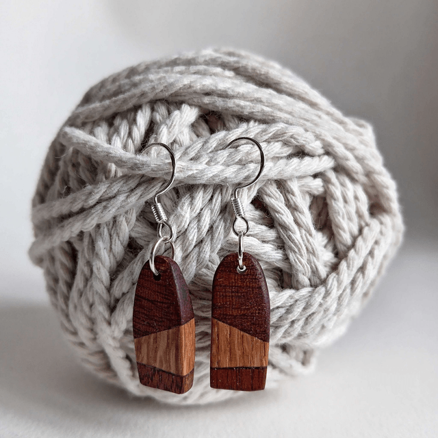 Boucles d'oreilles multicolores