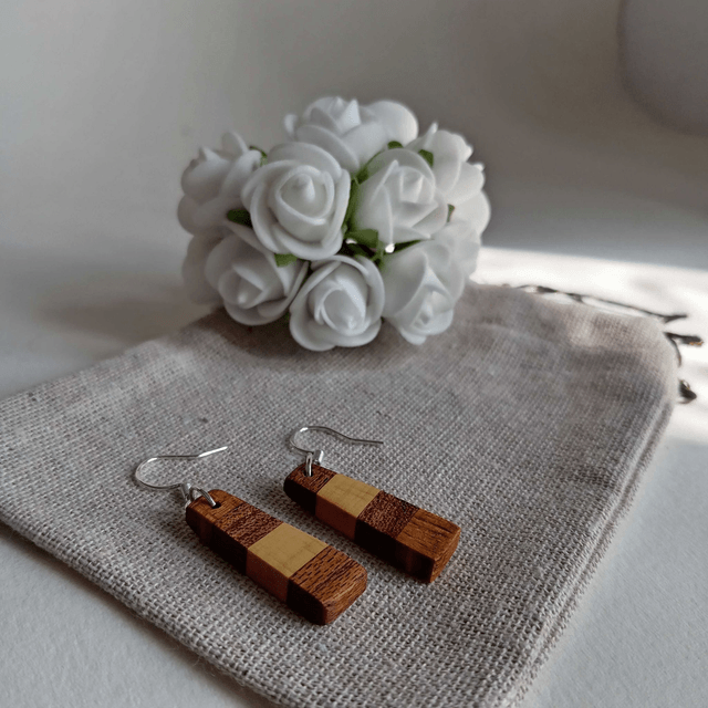 Boucles d'oreilles multicolores