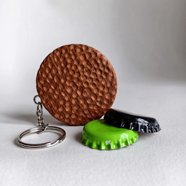 Décapsuleur porte clés cacahouètes