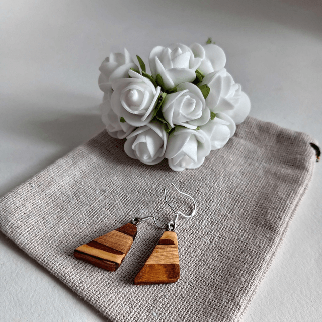 Boucles d'oreilles multicolores