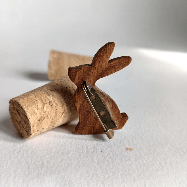 Broche lapin