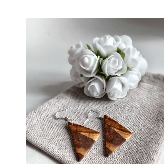 Boucles d'oreilles multicolores
