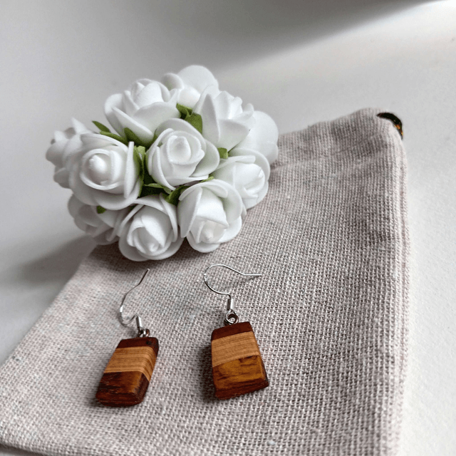Boucles d'oreilles multicolores
