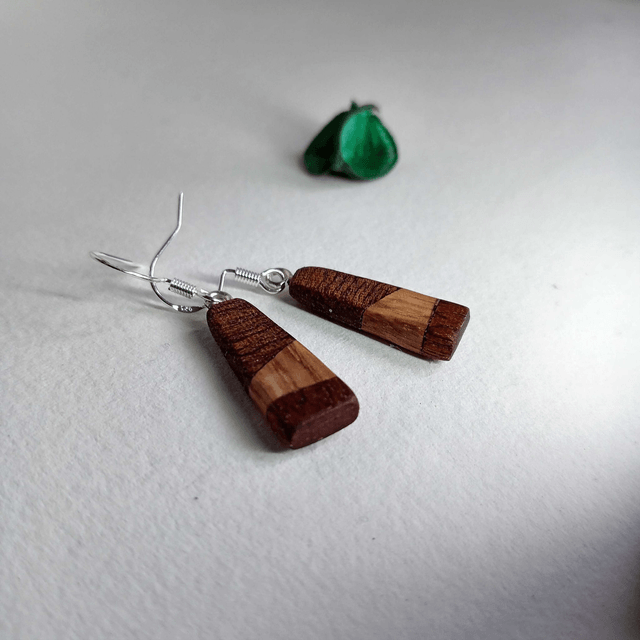 Boucles d'oreilles multicolores