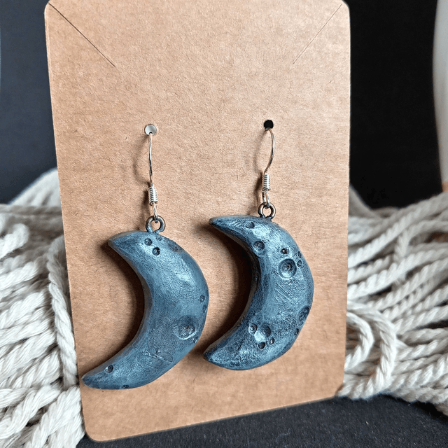 Boucles d'oreilles lunes
