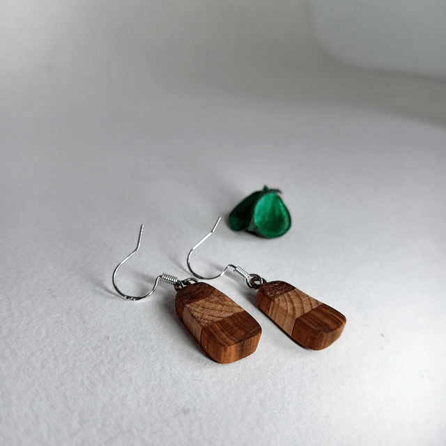 Boucles d'oreilles multicolores