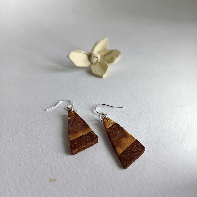 Boucles d'oreilles multicolores