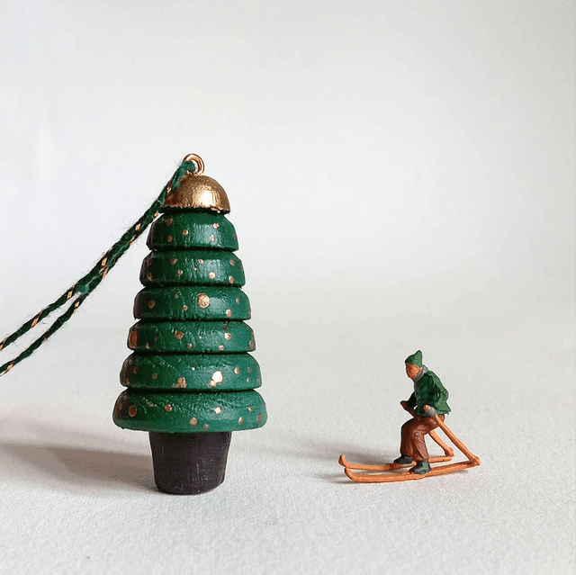 Sapin à pois