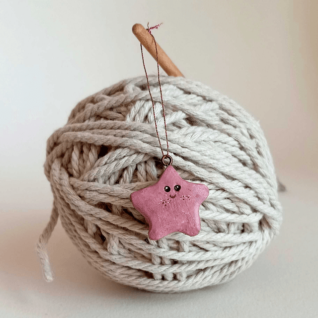 Petite étoile rose